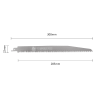 Pruning Saw Blade(300mm/P4.0mm)-Reciprocating , Saber electric saw blade